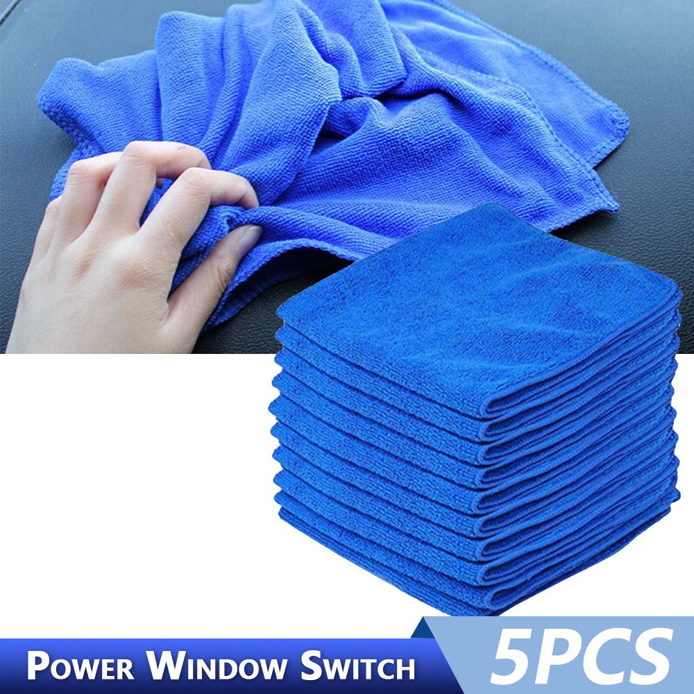 5/50PCS 25/30/40cm Microfiber  - Microfiber Towel Detailing บทวิจารณ์และราคา