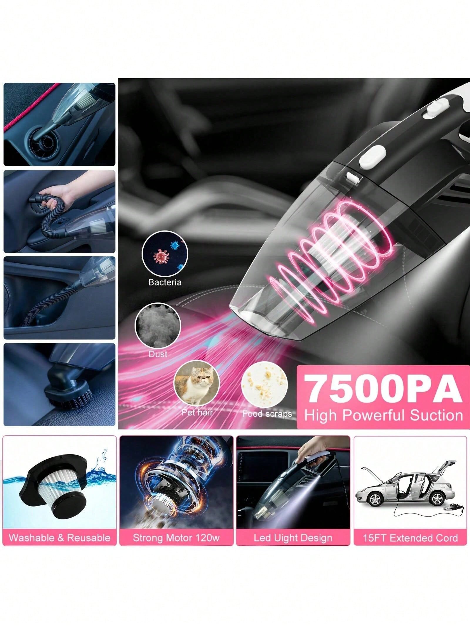 25pcs Car Cleaning Wash Kit In - Interior Detailing Kit บทวิจารณ์และราคา