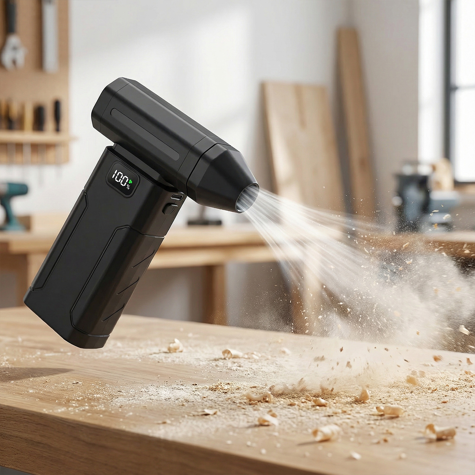Dust Blower 6000mAh Portable D - Dryer Car Blower บทวิจารณ์และราคา