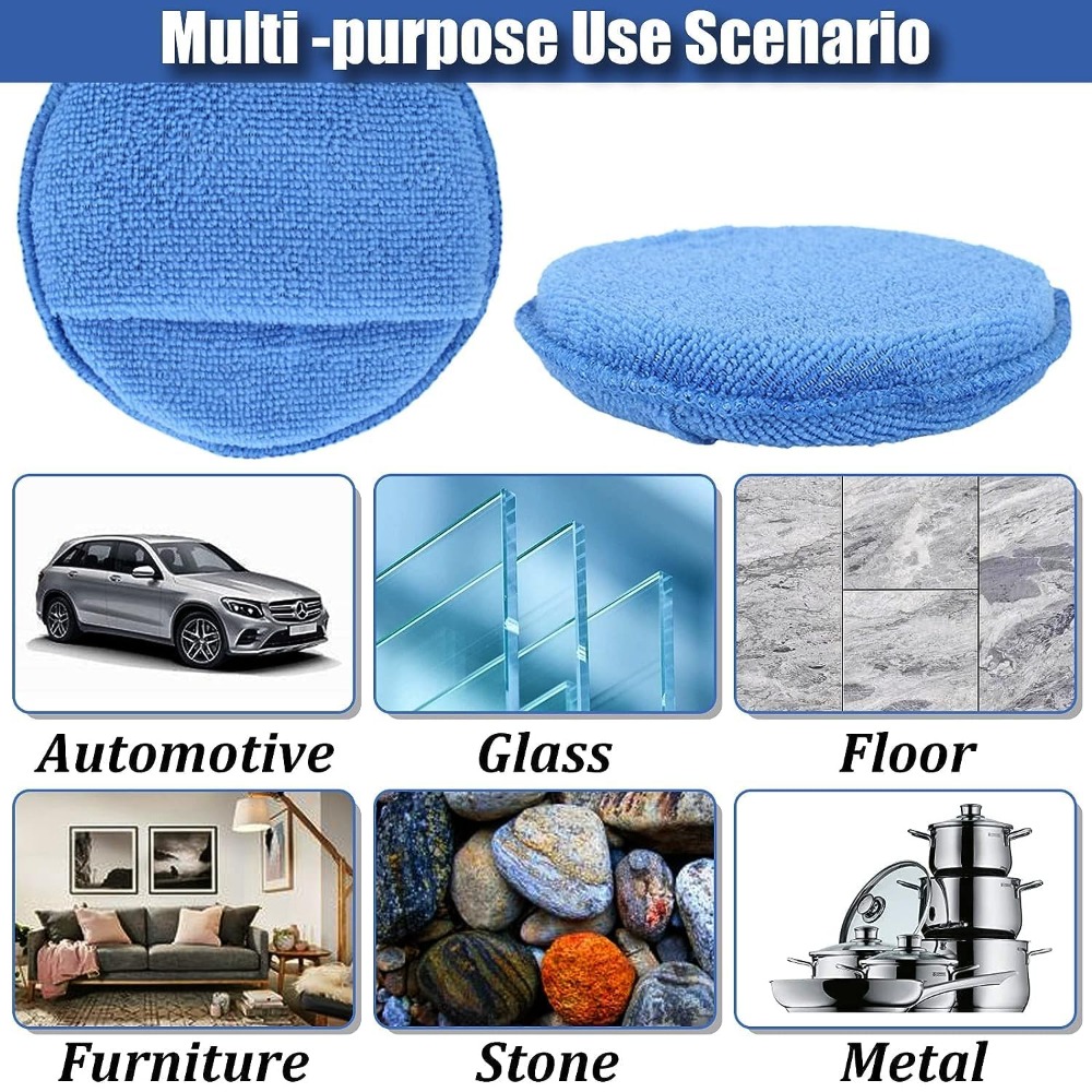 Microfiber Wax Applicator Pads - Wax Applicator Pad บทวิจารณ์และราคา