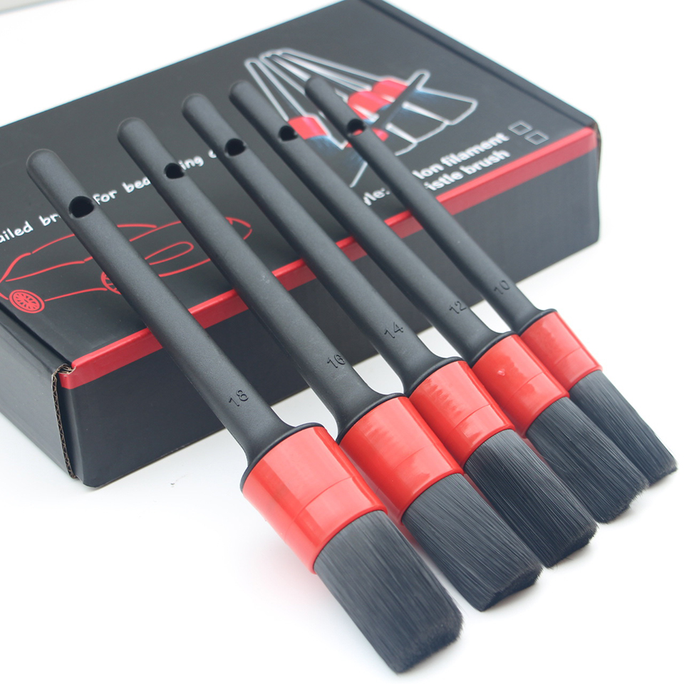 Soft Bristle Car Detailing Bru - Detailing Brush Set บทวิจารณ์และราคา