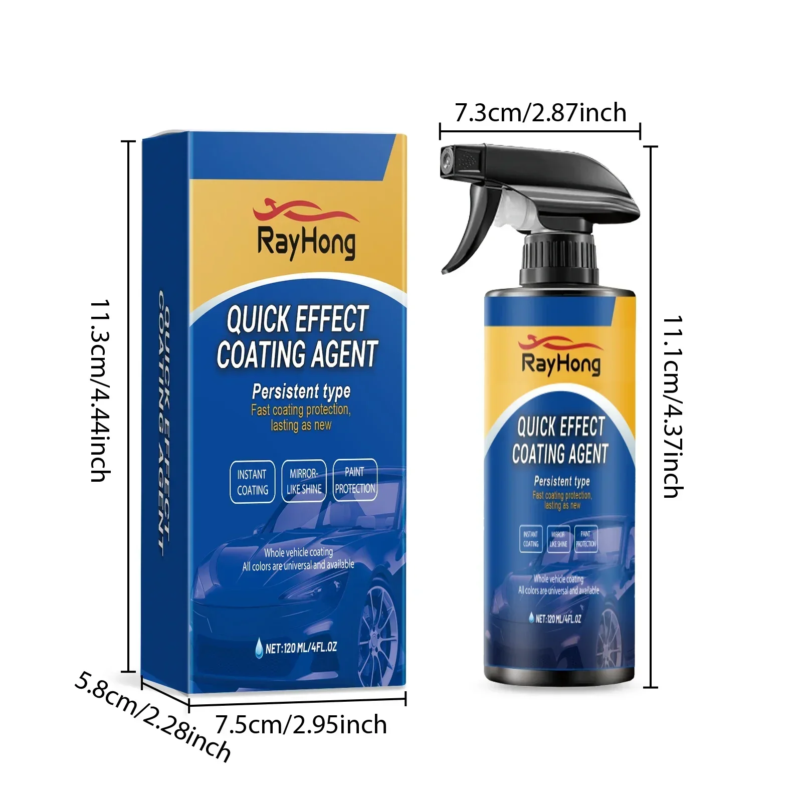 NEW Car Coating Spray Hydropho - Car Wax Ceramic Coating บทวิจารณ์และราคา