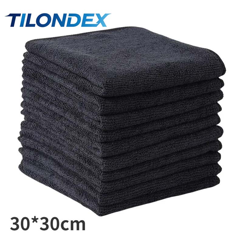 TILONDEX 1/3PCS Black Microfib - Microfiber Towel Detailing บทวิจารณ์และราคา