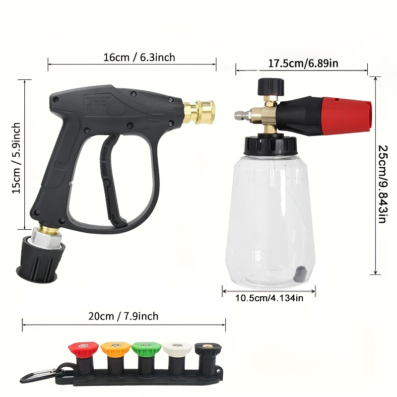Karcher Compatible Snow Foam L - Pressure Washer Foam Gun บทวิจารณ์และราคา