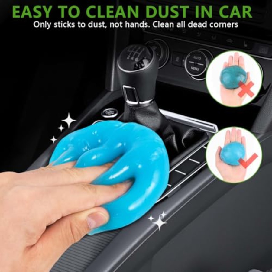2 Pack Car Cleaning Gel Slime  - Interior Detailing Kit บทวิจารณ์และราคา