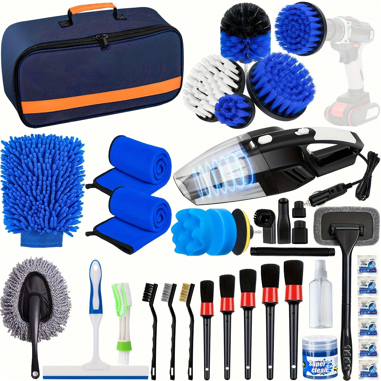 Car Detailing Brush Set, Car D - Interior Detailing Kit บทวิจารณ์และราคา