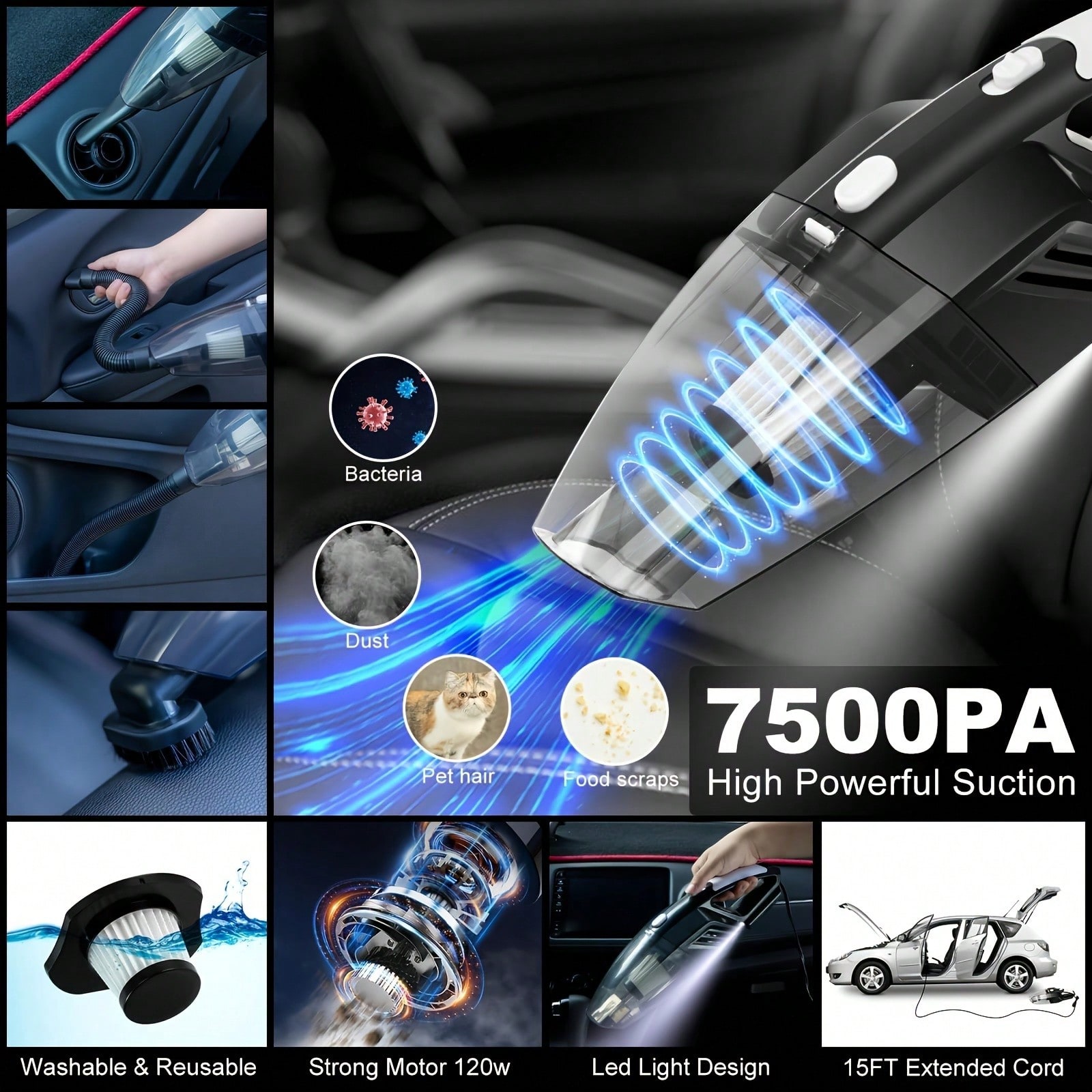 Car Detailing Brush Set, Car D - Interior Detailing Kit บทวิจารณ์และราคา