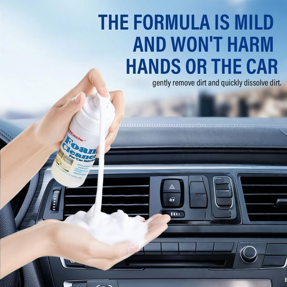 Multi-Purpose Foam Cleaner Car - Seat Cleaner Fabric บทวิจารณ์และราคา