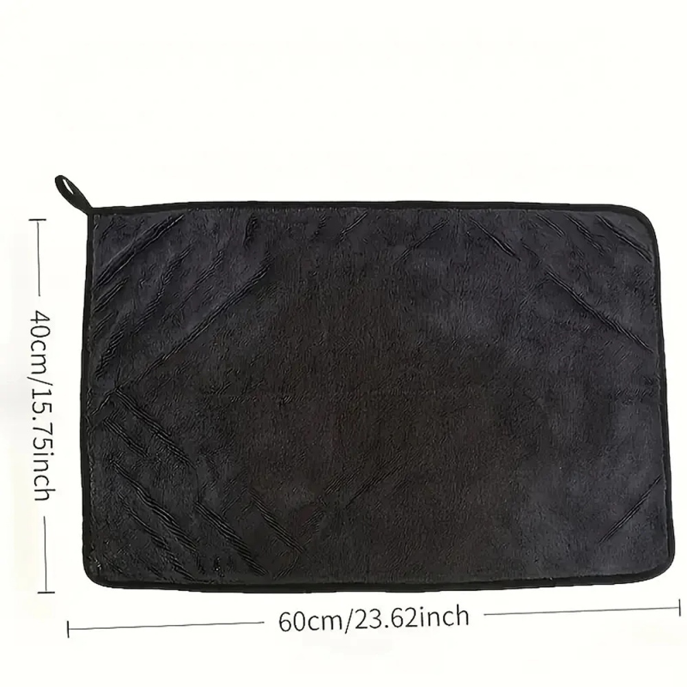 Oversized Dark Gray Car Microf - Microfiber Towel Detailing บทวิจารณ์และราคา