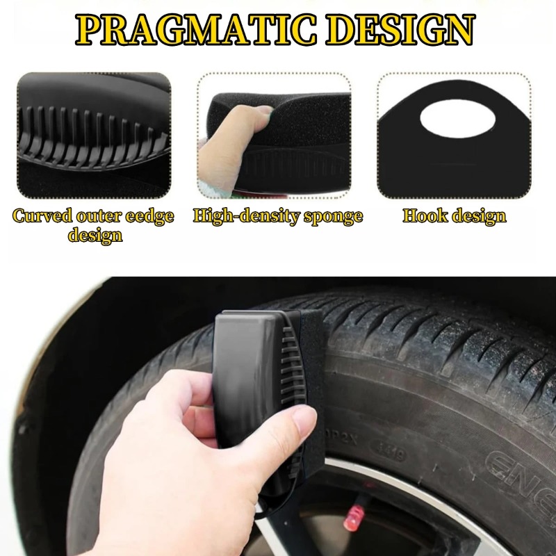 Car Wheel Hub Brush Lidded Pol - Wax Applicator Pad บทวิจารณ์และราคา