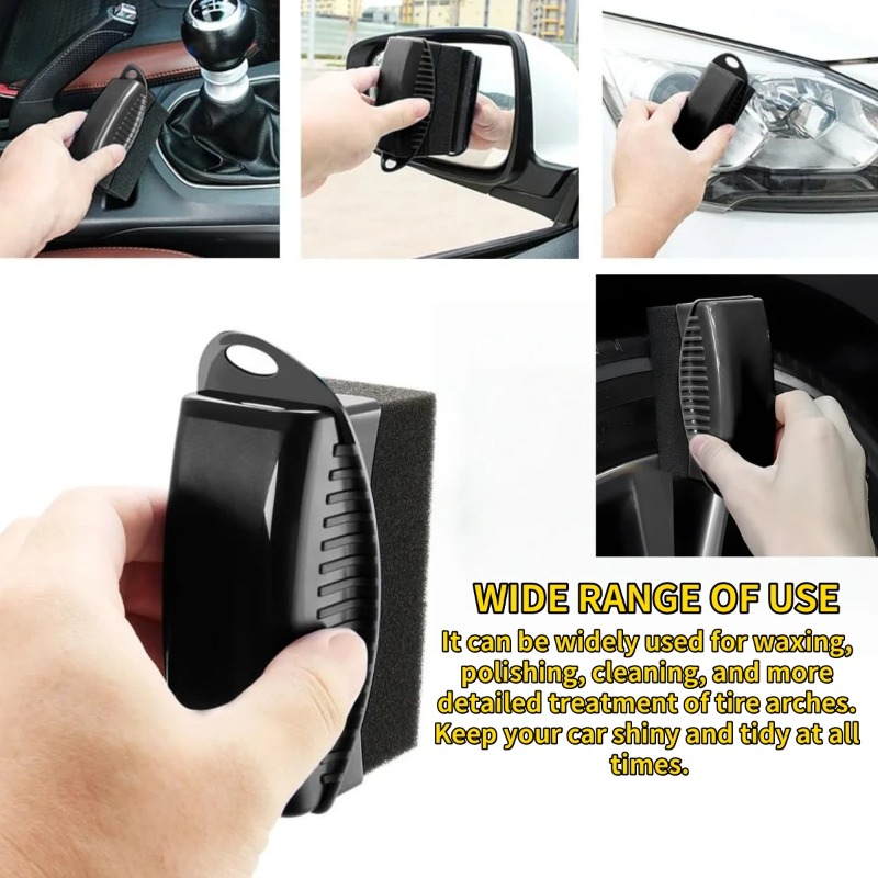 Car Wheel Hub Brush Lidded Pol - Wax Applicator Pad บทวิจารณ์และราคา