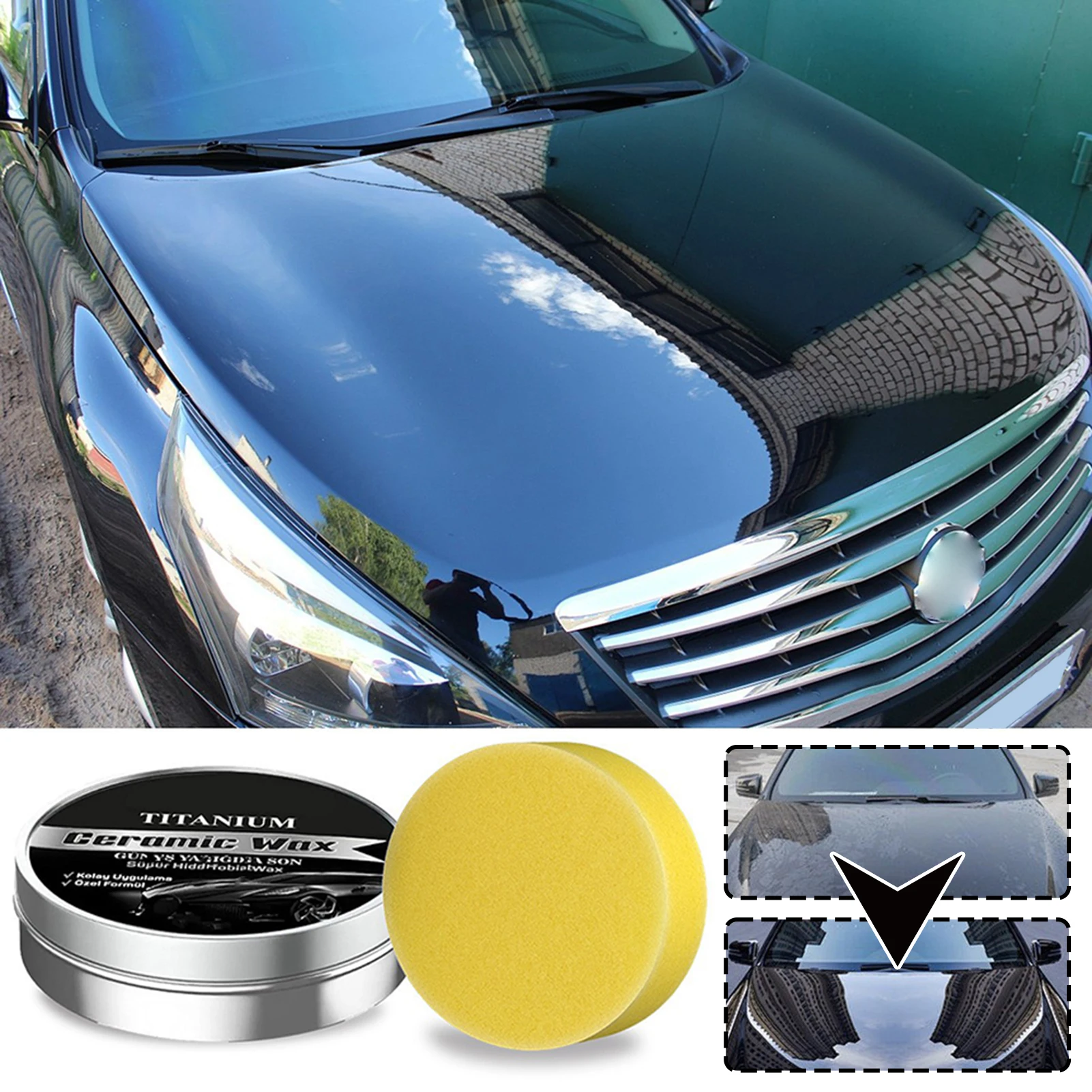 Car Coating Polishing Wax Auto - Car Wax Ceramic Coating บทวิจารณ์และราคา