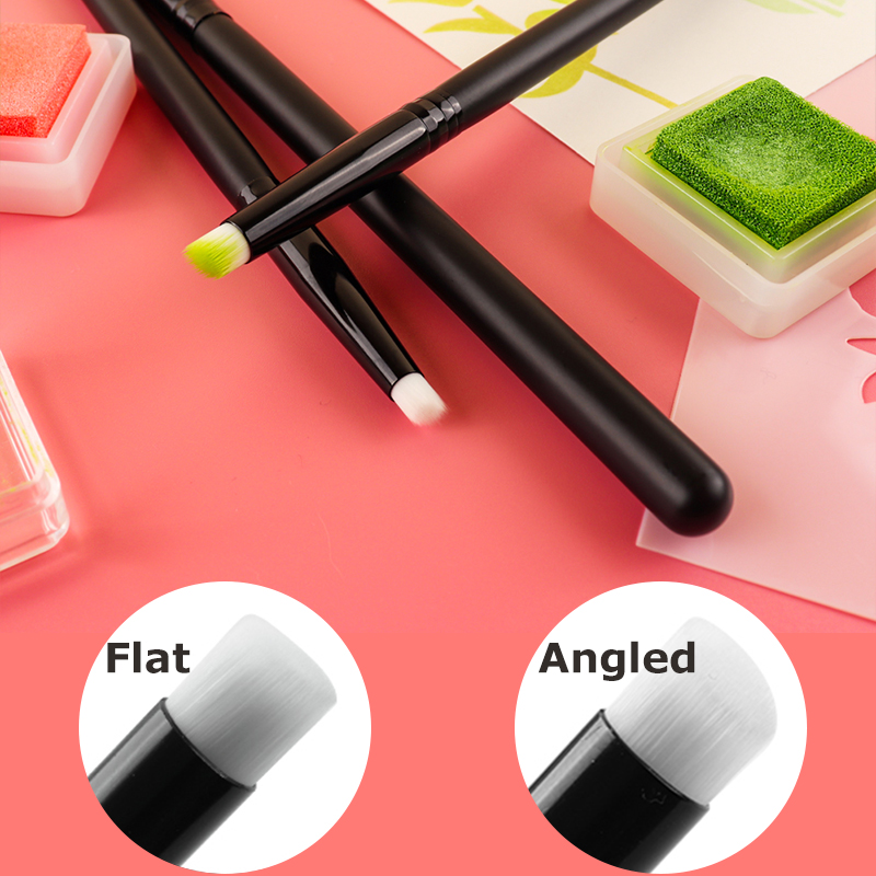 3Pcs/set Flat /angled Detailed - Detailing Brush Set บทวิจารณ์และราคา
