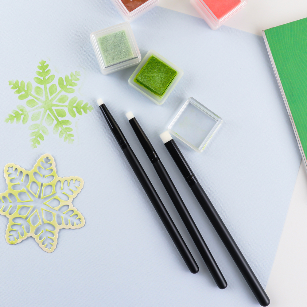 3Pcs/set Flat /angled Detailed - Detailing Brush Set บทวิจารณ์และราคา
