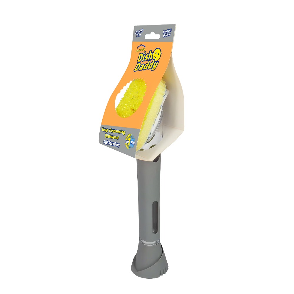 Non-Scratch Sponge Dishwand wi - Car Cleaning Brush บทวิจารณ์และราคา