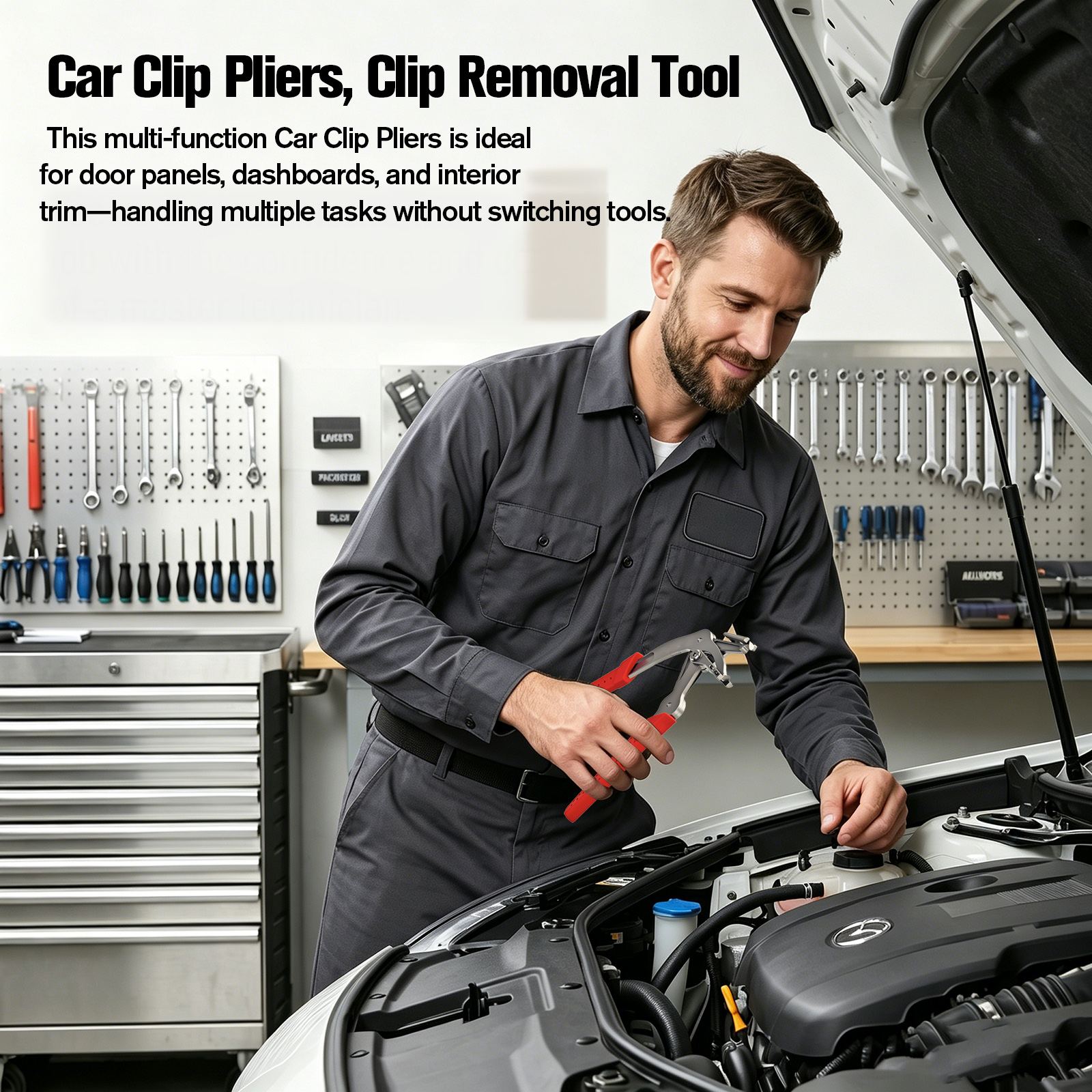 Car Clip Pliers with 40PCS Aut - Trim Restorer Plastic บทวิจารณ์และราคา