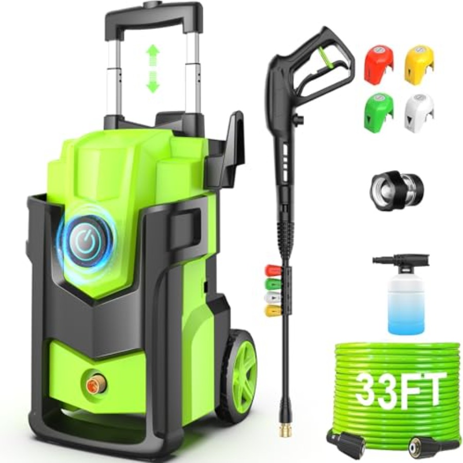 Prure Cleaner 5000PSI, Heavy D - Foam Cannon Car Wash บทวิจารณ์และราคา