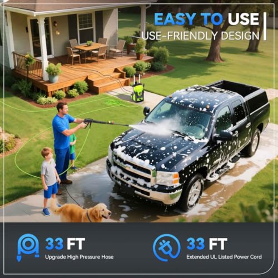 Prure Cleaner 5000PSI, Heavy D - Foam Cannon Car Wash บทวิจารณ์และราคา