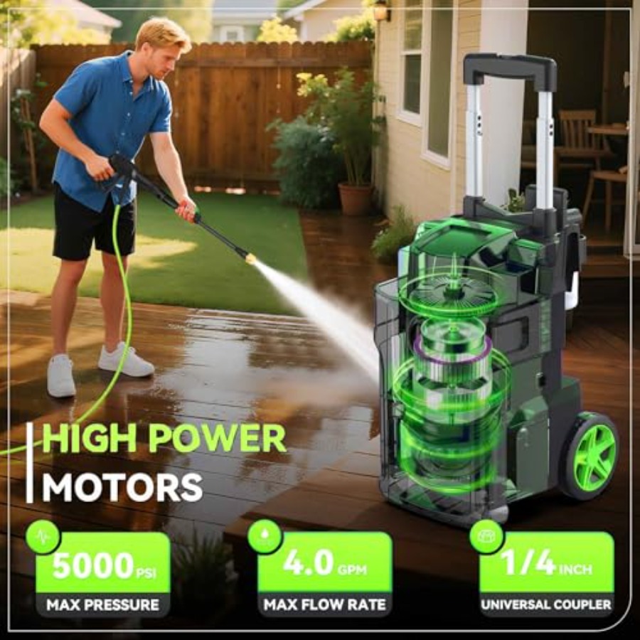 Prure Cleaner 5000PSI, Heavy D - Foam Cannon Car Wash บทวิจารณ์และราคา